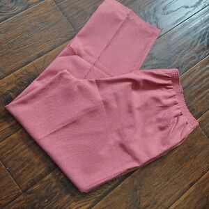 Vintage 90s Nikki Casual solid pink pants size 18